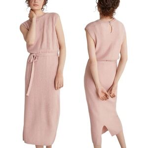 CALLAHAN KNITWEAR x ANTHROPOLOGIE Belted Knit Midi Dress